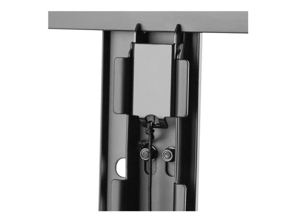 Neomounts LED-W600BLACK, 94 cm (37"), 190,5 cm (75"), 200 x 200 mm, 600 x 400 mm, Terästä, Musta