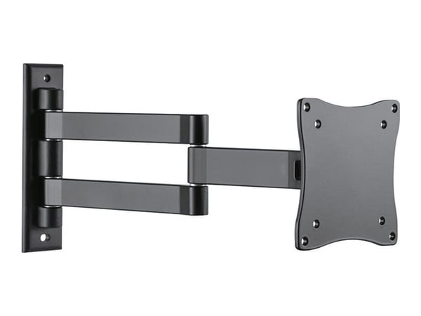 Neomounts FPMA-W830 - Brakett - full bevegelse - for LCD-skjerm - svart - skjermstørrelse: 10"-27" - veggmonterbar