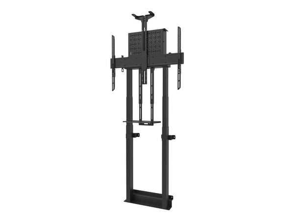 Neomounts WL55-875BL1 - Monteringssats (väggfäste) - motoriserad - för platt panel - låsbar - stål - svart - skärmstorlek: 55"-100"