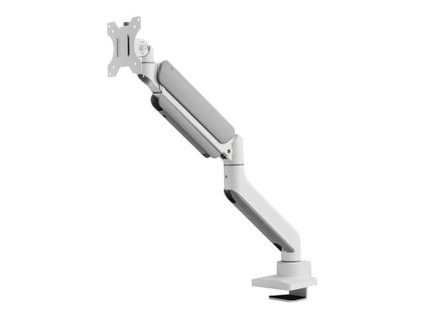 Neomounts DS70PLUS-450WH1 - Monteringssats (arm för bordsmontering) - fullständig rörelse - för böjd LCD-skärm - stål - vit - skärmstorlek: 17"-49"