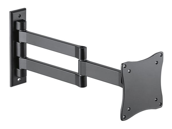 Neomounts FPMA-W830 - Brakett - full bevegelse - for LCD-skjerm - svart - skjermstørrelse: 10"-27" - veggmonterbar