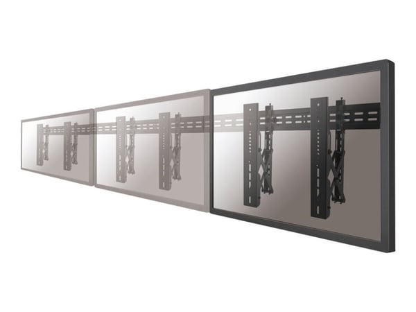 Neomounts LED-VW1000BLACK - Fäste - för LCD-display - svart - skärmstorlek: 32"-75" - väggmonterbar