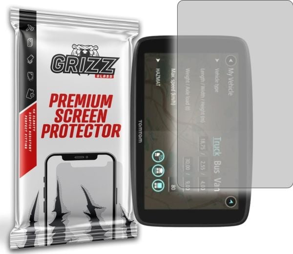 GrizzGlass matt foliefilm Grizz Tomtom Go Professional 6250