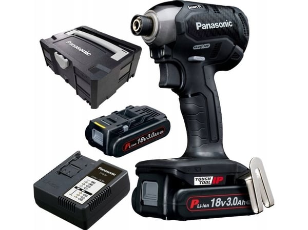Panasonic Impact driver 18V Panasonic EY76A1 + Systainer + 2x 3,0Ah + lader