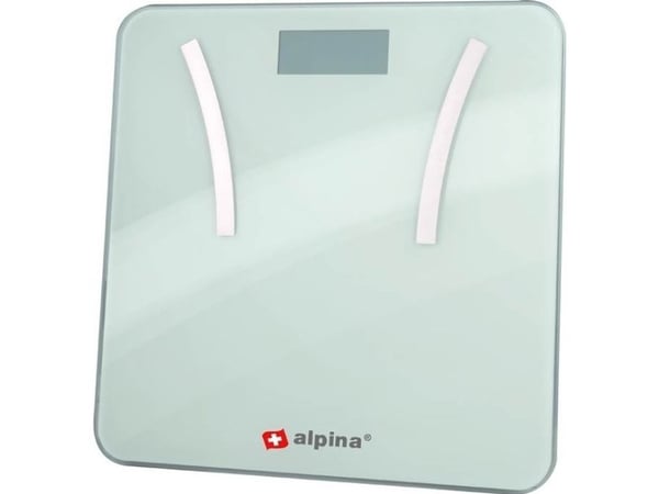 Alpina - Smart baderomsvekt med applikasjon for overvåking av 180 kg Alpina - Smart baderomsvekt med applikasjon for overvåking av 180 kg