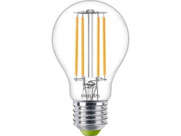 Philips MASTER Ultra Efficient LED Standard 2,3W (40W) E27 830 A60 Klar Glas