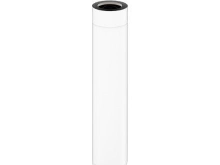SpiroFlex 80/125 white double-walled pipe - 1 m white double-walled pipe 1 m