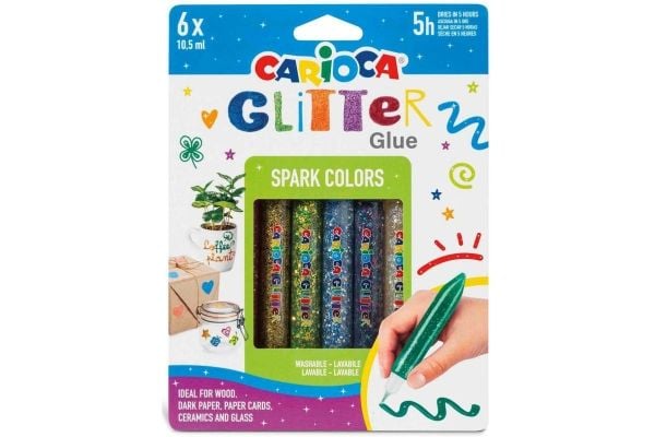 Glitterlim 10,5 ml spark (6 st. assort.)