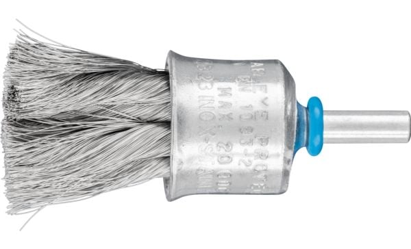 PFERD 43208012, Kopp stålbørste, 6 mm, 2,3 cm, 20000 RPM, 10 stykker