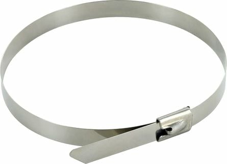 Schwaiger - Kabelfestebånd - stainless steel - 25 cm - sølv (en pakke 10)