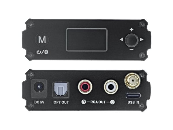 InLine 99209M, USB, AAC, LDAC, SBC, 30 m, 0,02 %, Qualcomm QCC5125, aluminium