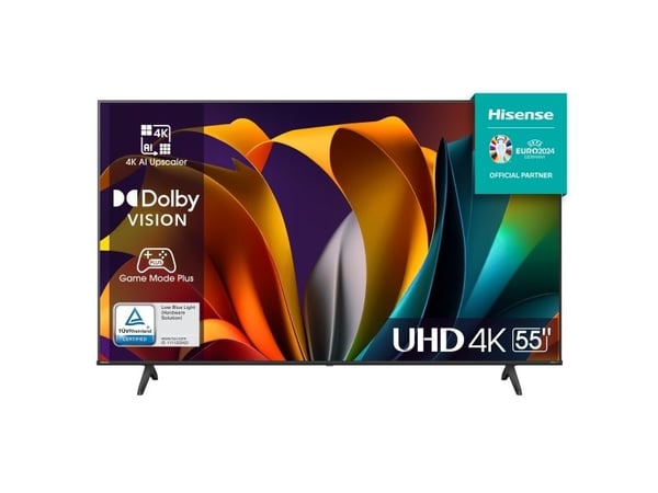 Hisense 55A6N - 55" Diagonalklasse A6N Series LED-bakgrunnsbelyst LCD TV - Smart TV - VIDAA - 4K UHD (2160p) 3840 x 2160 - HDR - Direct LED - svart
