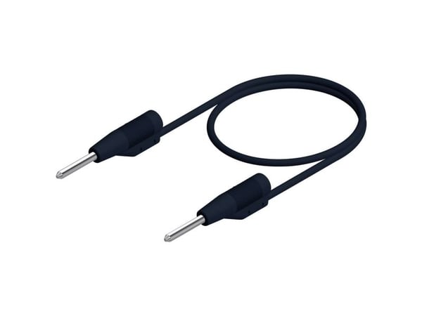 Hirschmann 973595100, Mittausanturi, musta, polyvinyylikloridi (PVC), 0,5 mm², -40–60 °C, 30 V