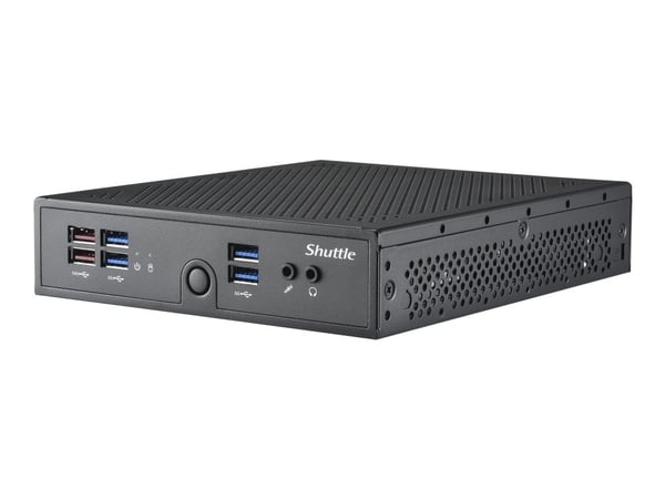 Shuttle XPC slim DS50U5 - Barebone - Slim-PC 1 x Core i5 1335U / upp till 4.6 GHz - RAM 0 GB - UHD Graphics - Gigabit Ethernet, 2.5 Gigabit Etherne...