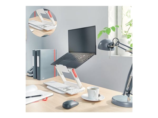 Laptop stigerør Leitz Ergo Cosy multiv.white