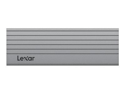 Lexar E6 - Drevkabinett - M.2 Card (PCIe NVMe & SATA) - USB-C 3.2 (Gen 2)