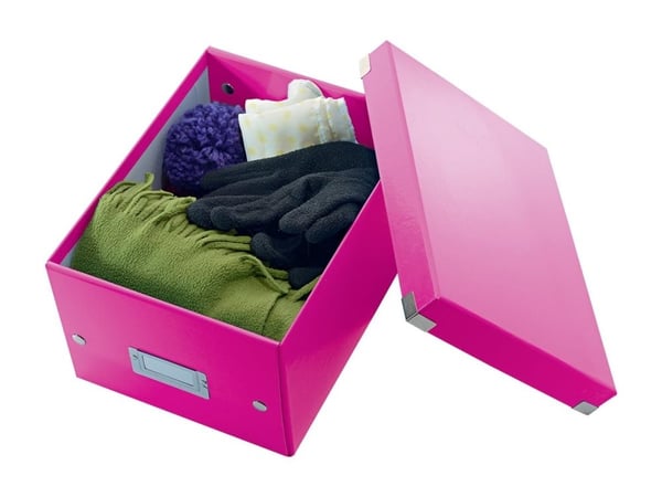 Leitz Click & Store - Lagerboks - for A5 (148 x 210 mm) - metallisk rosa
