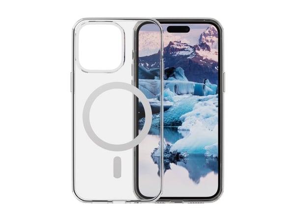 dbramante1928 Iceland Pro - Baksidedeksel for mobiltelefon - MagSafe-samsvar - plastikk - gjennomsiktig - for Apple iPhone 15 Pro