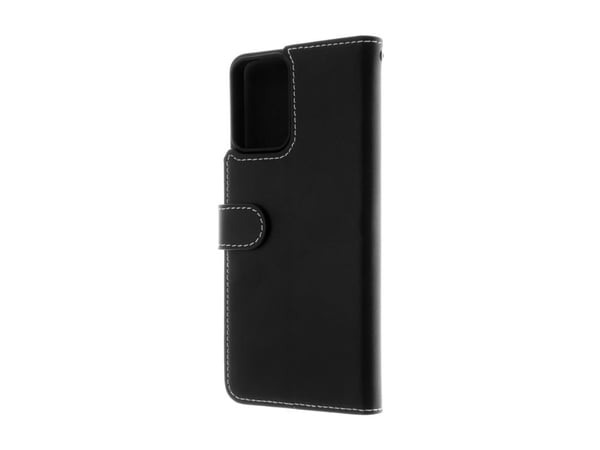 Insmat - Lommebok for mobiltelefon - ekte skinn, kartong+papir+aluminiumsfolie, polykarbonat (PC) - for Motorola Moto G24 Power