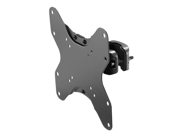 Neomounts FL40-430BL12, 75 x 75 mm, 200 x 200 mm, -15 - 10°, 0 - 120°, Terästä, Musta
