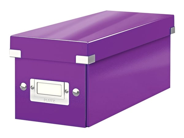 Leitz Click & Store - Lagerboks - metallisk purpur