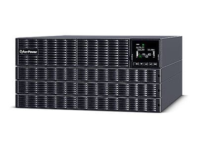 CyberPower Online S (UM) - UPS (rackmonterbar/ekstern) - AC 230 V - 6000 watt - 6000 VA - enkeltfase - 10 x batteri - blysyre - RS-232, USB - utgan...