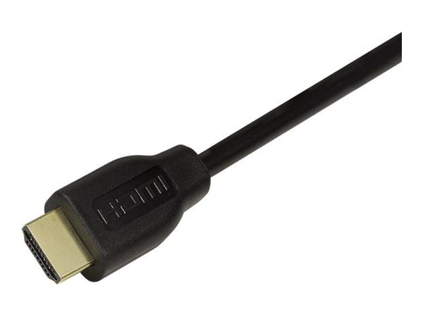 LogiLink High Speed with Ethernet - HDMI-kabel med Ethernet - HDMI hann til HDMI hann - 3 m - svart