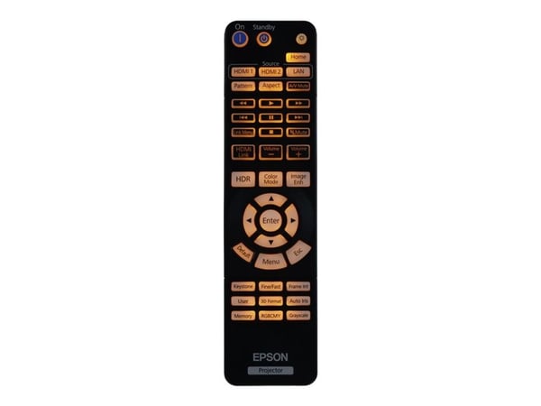 Epson EH-TW7000 - 3 LCD-projektor - 3D - 3000 lumen (hvit) - 3000 lumen (farge) - 3840 x 2160 (2 x 1920 x 1080) - 16:9 - 4K - hvit