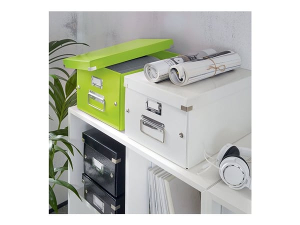 Leitz Click & Store WOW Medium - Lagerboks - for A4 (210 x 297 mm) - grønn