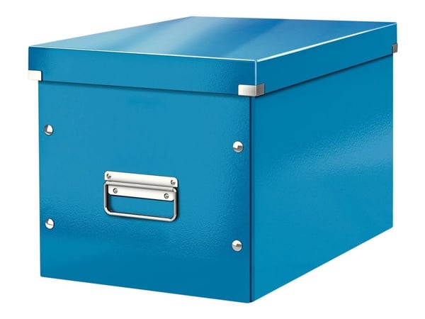 Leitz Click & Store Cube Large - Förvaringsbox - blå