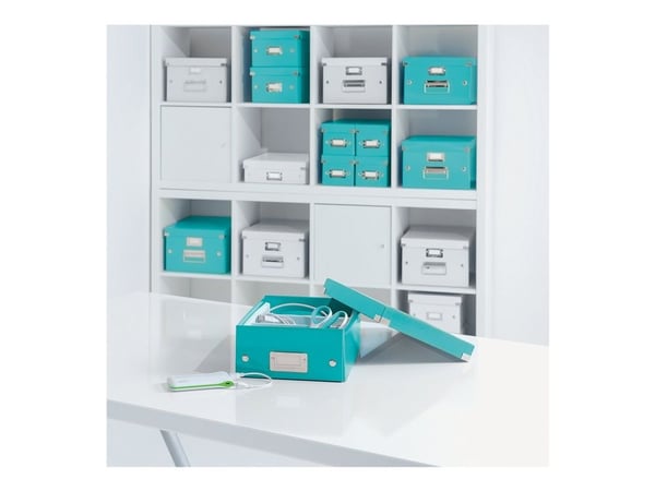 Leitz Click & Store - Förvaringsbox - isblå