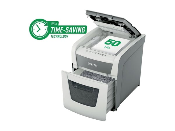 Makulator Leitz IQ AutoFeed Small Office 50X krydsmakulering 4x28 mm (P-4)