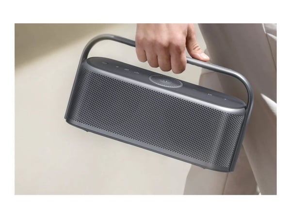 Soundcore Motion X600 - Högtalare - för bärbar användning - trådlös - Bluetooth - Appkontrollerad - 50 Watt - polar gray