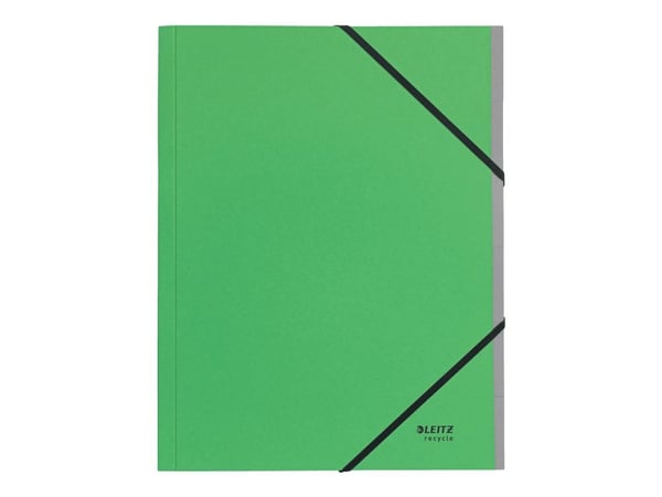 Leitz Recycle - Klassifikasjonsmappe - 6 deler - bokryggbredde: 6 mm - for A4 (210 x 297 mm) - med fliker - grønn