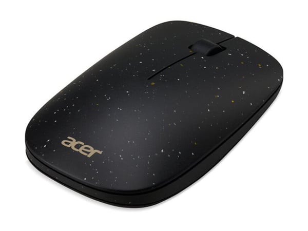 Acer AAK123 - Tastatur- og mussett - trådløs - 2.4 GHz - QWERTY - amerikansk engelsk - svart - løsvekt