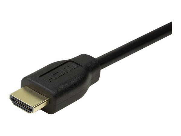 LogiLink High Speed with Ethernet - HDMI-kabel med Ethernet - HDMI hann til HDMI hann - 5 m - svart