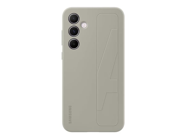 Samsung EF-GA556 - Bakdeksel til mobiltelefon - silikon - grå - for Galaxy A55