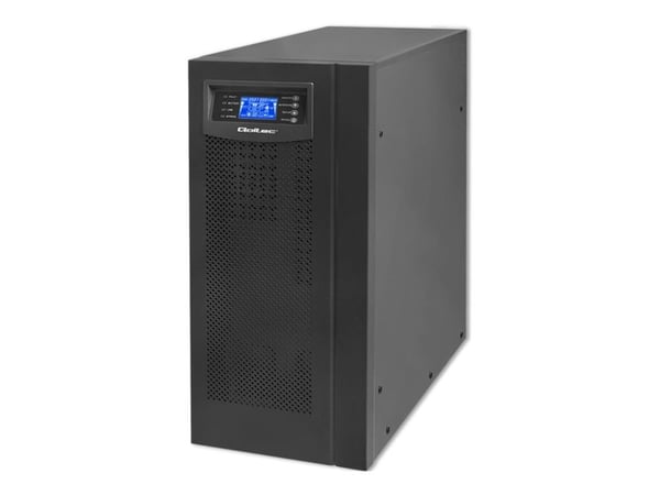 Qoltec UPS nødstrømforsyning | Online | Ren sinusbølge | 6kVA | 4,8kW | LCD | USB