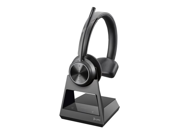 HP Poly Savi 7310 Office - Savi 7300 series - hodesett - on-ear - DECT - trådløs - svart
