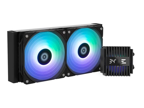 ZALMAN ALPHA2 A24 - Væskekjølesystem for prosessor - Radiatorstørrelse: 280 mm - (for: AM4, LGA1200, LGA1700, AM5, LGA115x Socket) - kobber - 120 m...