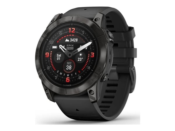 Garmin Epix Pro (Gen 2) 51 Sapphire Carbon Harmaa