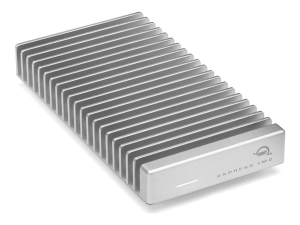 OWC Express 1M2 - SSD - 1 TB - extern (portabel) - USB4 (USB-C kontakt) - silver