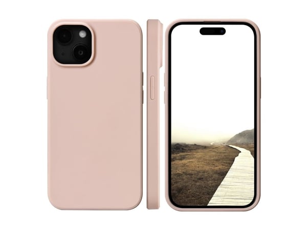 dbramante1928 Greenland, Suojus, Apple, iPhone 15, Vaaleanpunainen
