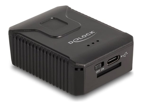 Delock - Strekkodeskanner - portabel - 100 skann/sek - dekodet - Bluetooth 4.1, RF(2.4 GHz), USB