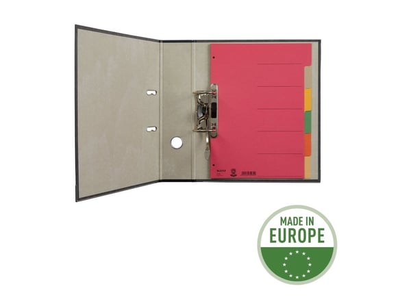 Leitz - Inndeler - 6 deler - for A4 (210 x 297 mm) - med fliker
