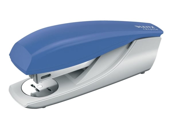 Leitz NeXXt Recycle - Stiftemaskin - 30 ark / 3 mm - 24/6, 26/6 - plast - blå
