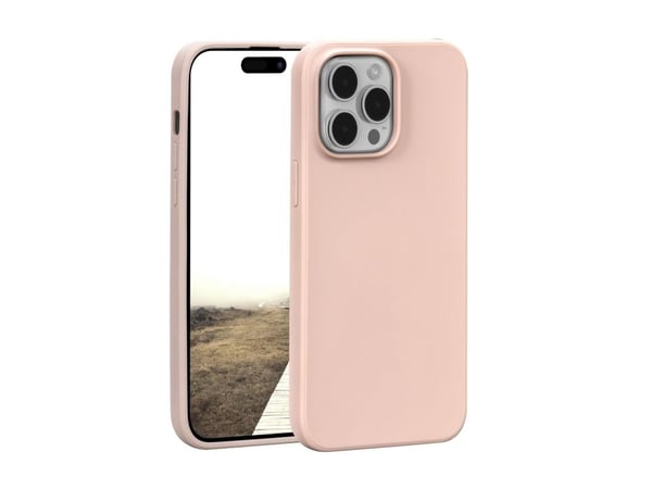 dbramante1928 Greenland - Baksidedeksel for mobiltelefon - plastikk - rosa sand - for Apple iPhone 15 Pro