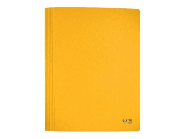 Leitz Recycle - Flat stangfil - for A4 (210 x 297 mm) - kapasitet: 250 ark - gul