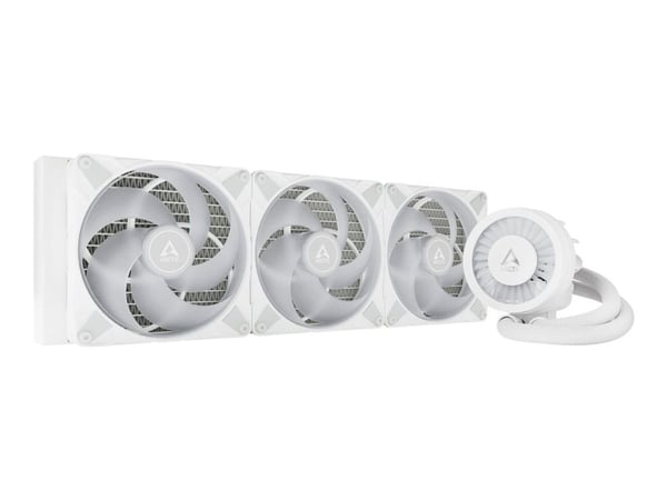 ARCTIC Liquid Freezer III 420 A-RGB - Væskekjølesystem for prosessor - Radiatorstørrelse: 420 mm - (for: LGA1700, AM5, AM4) - 140 mm - hvit
