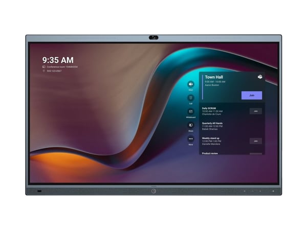 Yealink MeetingBoard 65"/MB65-A001, Interaktiivinen litteä paneeli, 165,1 cm (65"), LED, 3840 x 2160 pikseliä, Wi-Fi